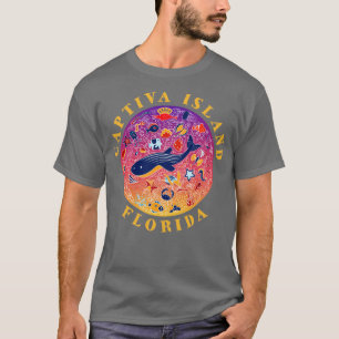 T-shirt Captiva Island Florida Coupe Mer Vie Souvenir