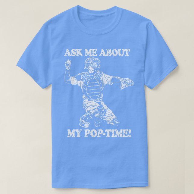 T-shirt Capture Capture Baseball Softball Temps De Défense (Design devant)