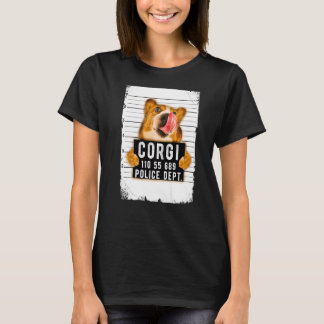 T-shirt Capture de boue de corgi