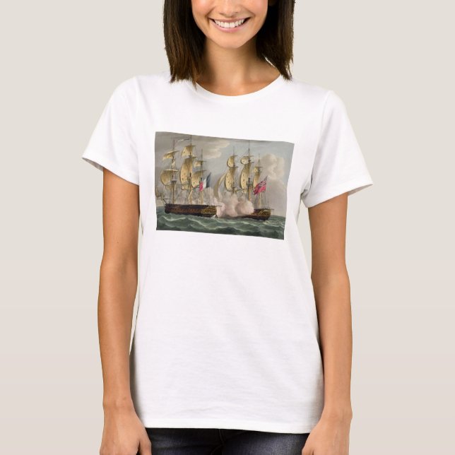 T-shirt Capture de L'Immortalite, 20 octobre 1798, à parti (Devant)