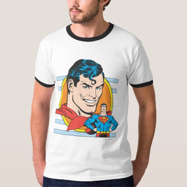 T-shirt Capture de tête Superman (Devant)