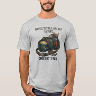 T-shirt Capturer la faune sauvage - Aventure de photograph