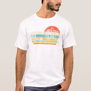 T-shirt Capturer Les Moments Photo Photographe De Caméra