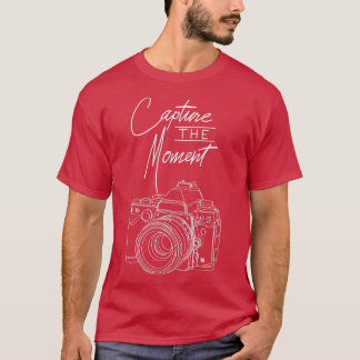 T-shirt Capturez la photographie de la caméra Moment Shirt