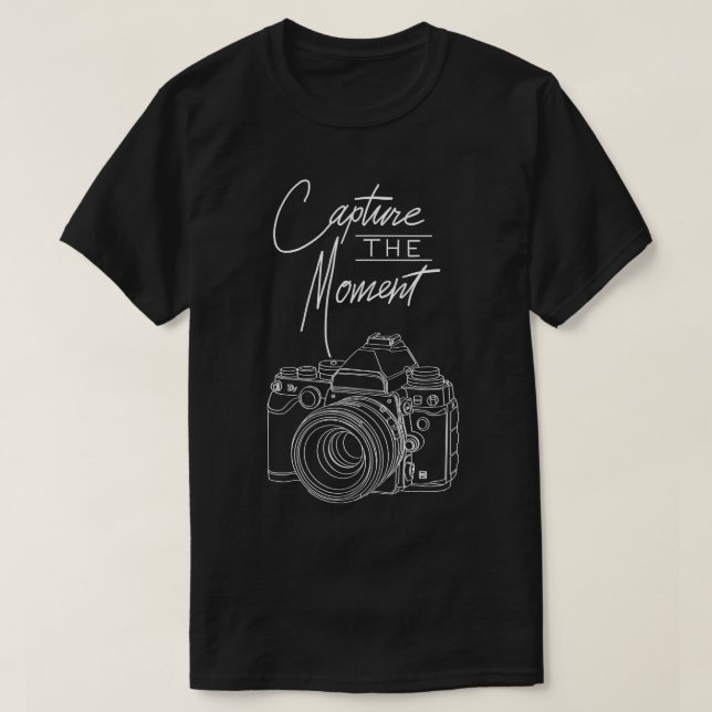 T-shirt Capturez la photographie instantanée pour photogra (Design devant)