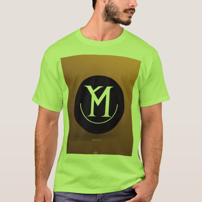 T-shirt Capturez La Simplicité. Style de port (Devant)