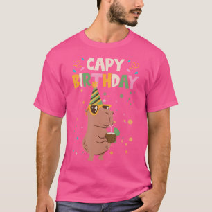 T-shirt Capy Birthday Capybara