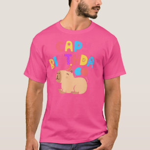 T-shirt Capy Birthday Capybara Lover Funny Rodent Animal B