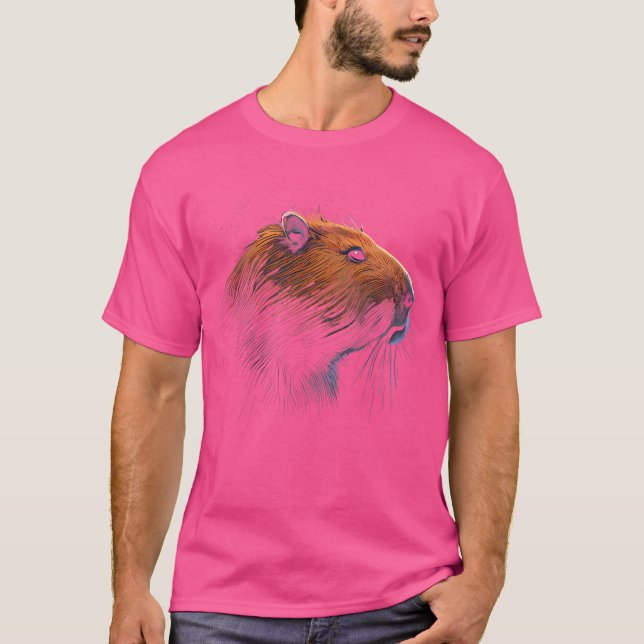 T-shirt Capybara (Devant)