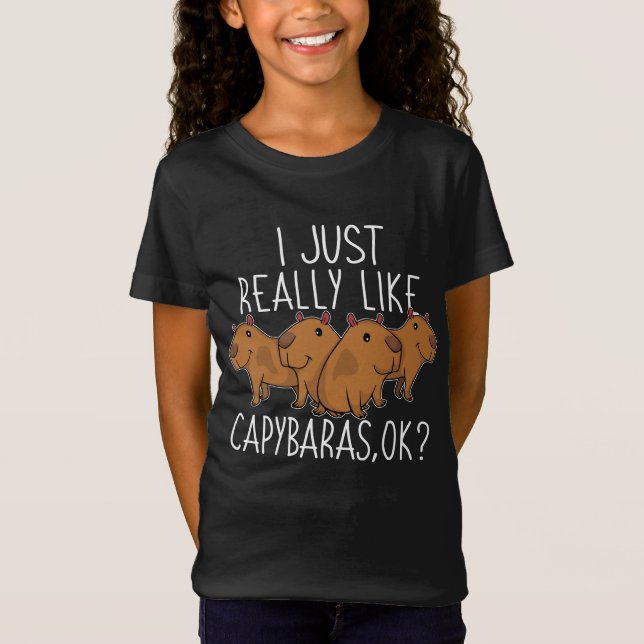 T-Shirt Capybara (Devant)