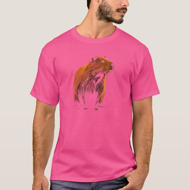 T-shirt Capybara (Devant)
