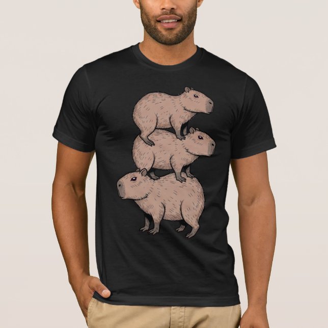 T-shirt Capybara (Devant)