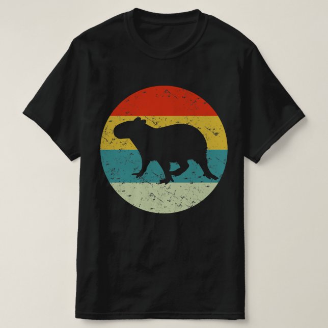 T-shirt capybara (Design devant)