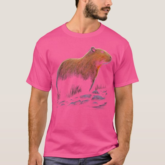 T-shirt Capybara (Devant)