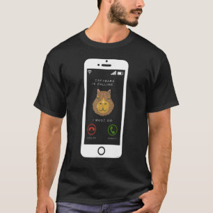 T-shirt Capybara appelle capibara humoristique Rodent Anim