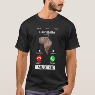 T-shirt Capybara Appelle L'Humour Animal De Capibara Roden