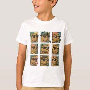 T-shirt Capybara Calm Crew