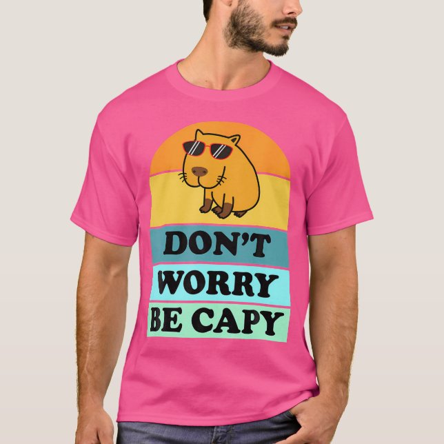 T-shirt Capybara Capybara Capybara Stuff (Devant)