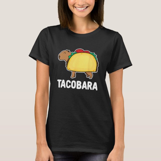 T-shirt capybara capybara in a taco (Devant)