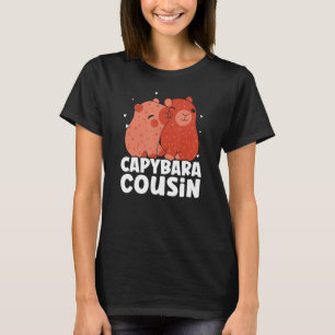 T-shirt Capybara Cousin Animal Rodent Capybaras