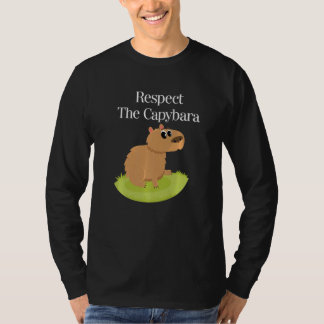 T-shirt Capybara  Cute Pet Animal Rodent Mammal Wildlife  