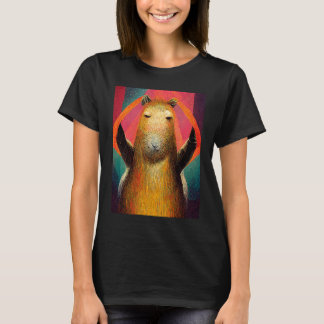 T-shirt Capybara Dancing Capibara Dance Dancer