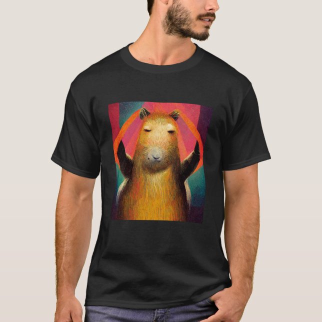 T-shirt Capybara Danser Capibara Danser (Devant)
