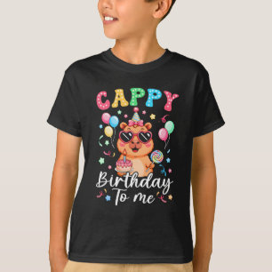 T-shirt Capybara Drôle Anniversaire À Moi Anniversaire Fil