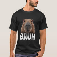 Capybara Drôle Bruh 