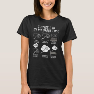 T-shirt capybara drôle capibara rongeur choses que je fais