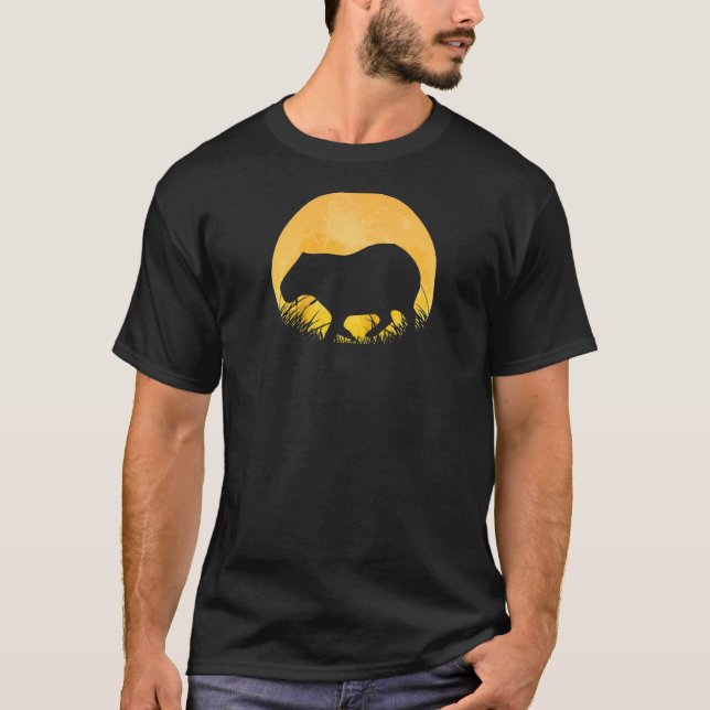 T-shirt Capybara Easy Halloween Costume (Devant)