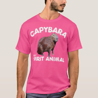 T-shirt Capybara Est Mon Esprit Animal Capybara Lover Capy