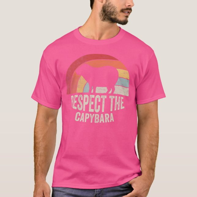 T-shirt Capybara Funny Capybara (Devant)