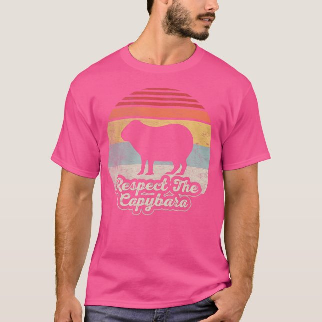 T-shirt Capybara Funny Capybara (Devant)