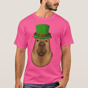 T-shirt Capybara Funny Capybara Rodent Grass-Mater Capybar