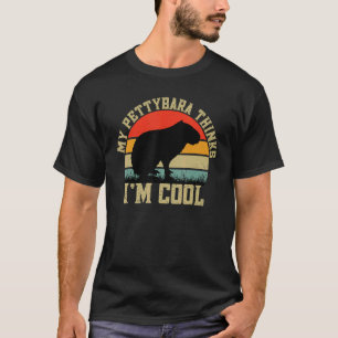 T-shirt Capybara Giant Rodent Pour Pettybara