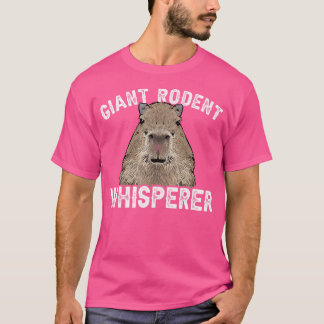 T-shirt Capybara Giant Rodent Whisperer Capybara