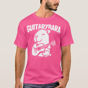 T-shirt Capybara Guitariste - Guitare aux instruments Gu a