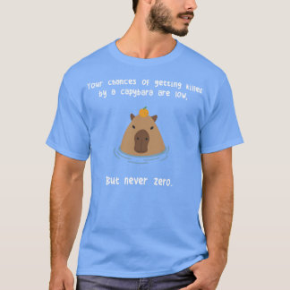 T-shirt Capybara jamais zéro