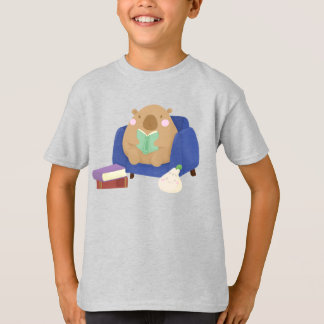 T-shirt Capybara Lecture