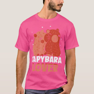 T-shirt Capybara Lover Animal Rodent Capybaras