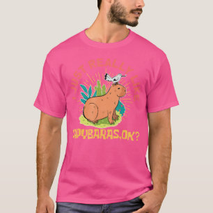 T-shirt Capybara Lover Cute Capybaras Rodent Animal Capyba