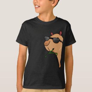 T-shirt Capybara Lover Femmes Capybara Cadeau Hommes Capyb