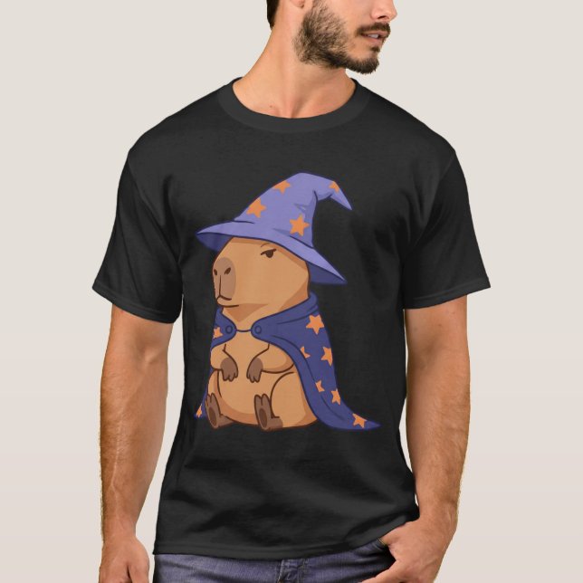 T-shirt Capybara magique et Casquette (Devant)