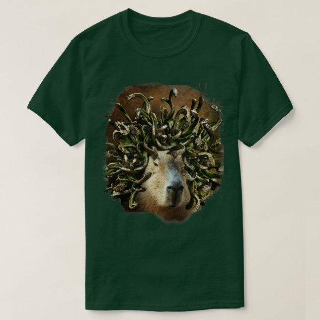 T-shirt Capybara Medusa (Design devant)