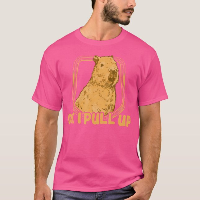 T-shirt Capybara Monter (Devant)