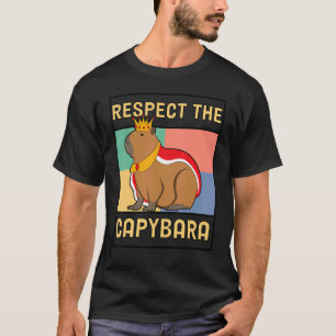 T-shirt Capybara Ok J'Ai Retiré Capybara Retro