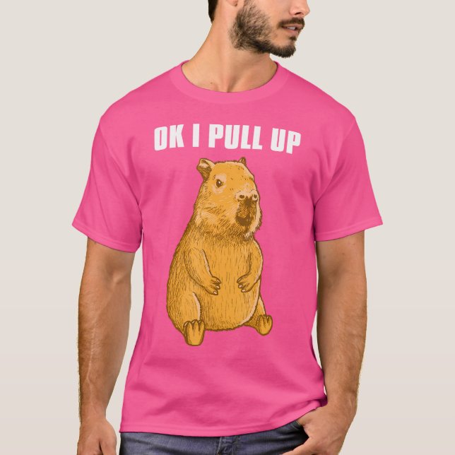 T-shirt Capybara Ok Je Tirai (Devant)