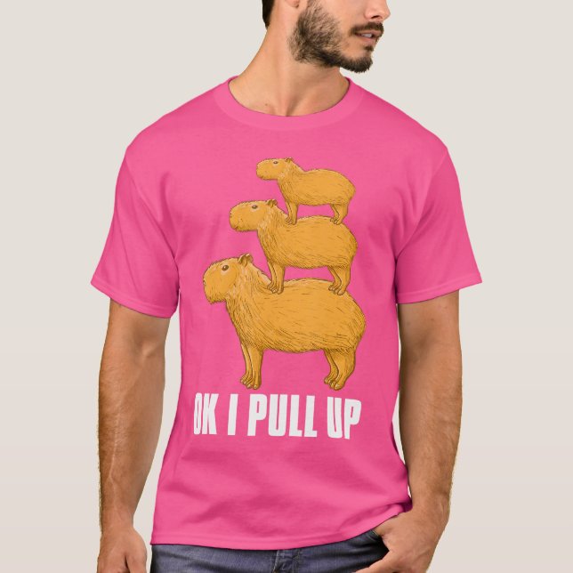 T-shirt Capybara Ok Je Tirai (Devant)