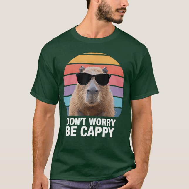 T-shirt Capybara Pour Capybara (Devant)